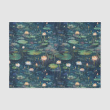 リリーパッドと花