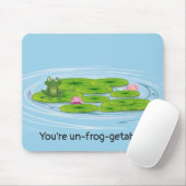 リリーパッドのカエル マウスパッド (マウス)