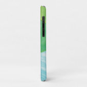 リリーパッドの下のグリーンカエル Case-Mate iPhoneケース (裏面/左)