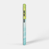 リリーパッドの下のグリーンカエル SAMSUNG GALAXYケース (右側面)