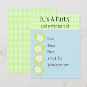 リリーパッドへのご招待 招待状 (正面/裏面)