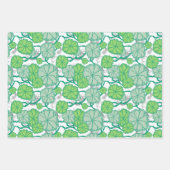 リリーパッドガ日本のーデン ラッピングペーパーシート (正面)