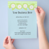 リリーパッドフライヤー チラシ (手)