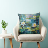 リリーパッドポンド装飾用クッション クッション (椅子)