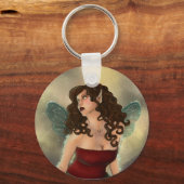 リリーパッド妖精キーチェーン キーホルダー (正面)