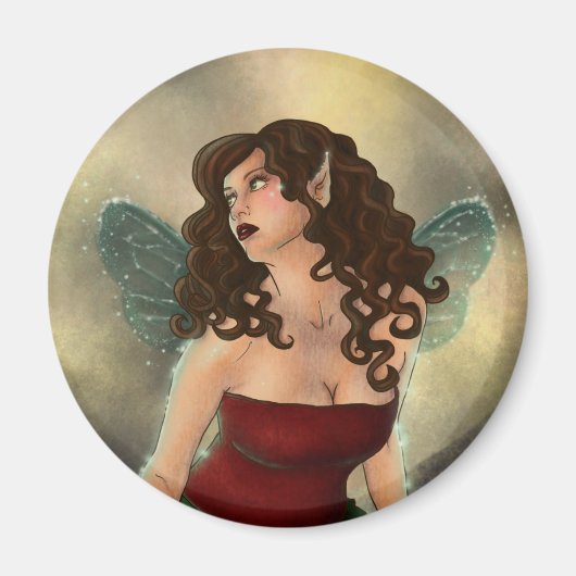 リリーパッド妖精磁石 マグネット (正面)