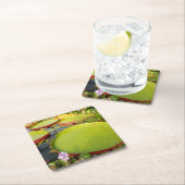 リリーパッド紙コースター スクエアペーパーコースター (インサイチュ)