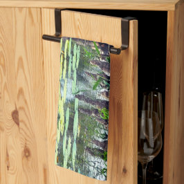 リリーパッド装飾品 キッチンタオル