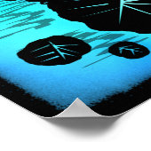 リリーパッド・シルエット ポスター (角)