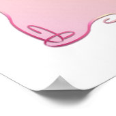 リリーピンク ポスター (角)