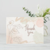 リリーフラット感謝カード サンキューカード (スタンド正面)