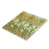 リリーフラワーズオブアールヌーボースタイルミュシャ タイル (側面)