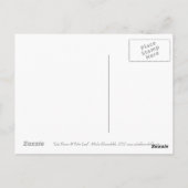 リリーフラワーズパームリーフ、春フローラアー絵画ト ポストカード (裏面)