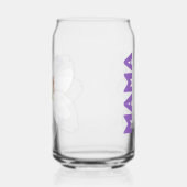 リリーフラワーパーソナライズされた – ママ飲み物用品ギフト ガラス缶 (右)