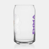 リリーフラワーパーソナライズされた – ママ飲み物用品ギフト ガラス缶 (左)