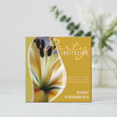 リリーフラワーパーティー+すべての行事招待状 招待状 (スタンド正面)