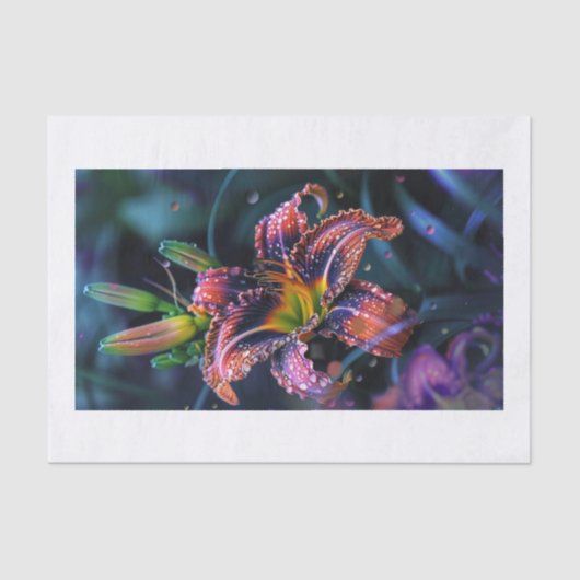 リリーフラワー1 薄葉紙 (正面)