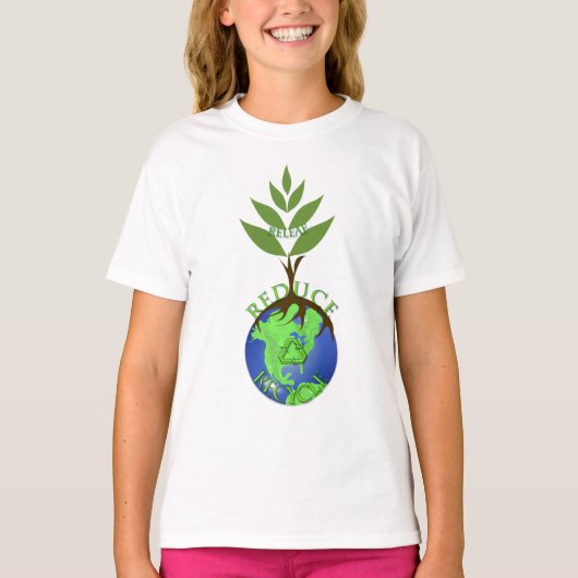 リリーフ リデュース リサイクル Tシャツ (正面)