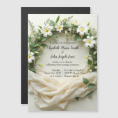 リリーブライダルリース マグネット招待状 (正面/裏面)