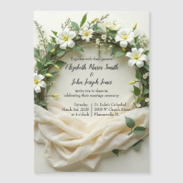 リリーブライダルリース マグネット招待状