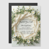 リリーブライダルリース マグネット招待状 (正面/裏面)