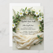 リリーブライダルリース 招待状 (正面/裏面)