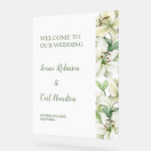 リリーブロッサムエレガンスウェルカム アクリルサイン (傾斜)