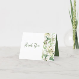 リリーブロッサムエレガンス結婚ズ サンキューカード