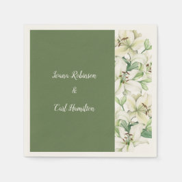 リリーブロッサムエレガンス スタンダードカクテルナプキン