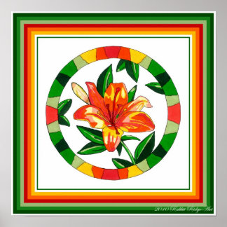 リリープリント ポスター