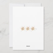 リリーポストカード（赤） 百合ポストカード(赤 シーズンカード (裏面)