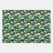 リリーポンドラッピング紙 ラッピングペーパーシート (正面)