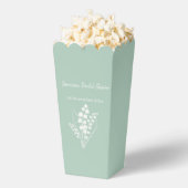 リリーモダンオブザバレーブーケブライダルシャワー フェイバーボックス (はじけた状態)