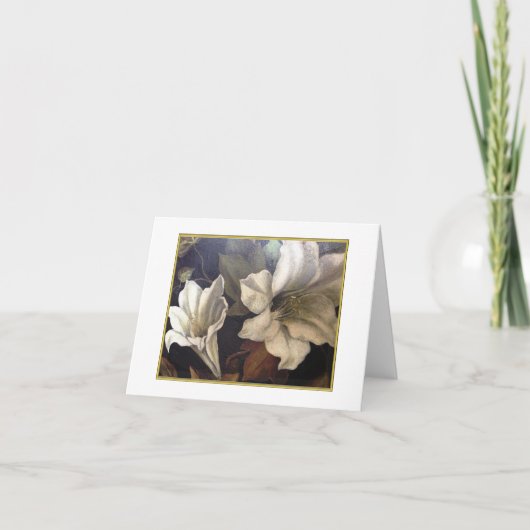 リリーラブノートカード サンキューカード (正面)