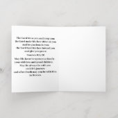 リリーヴァージン 箔グリーティングカード (内側レイダウン)