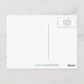 リリー動揺してアートハガキ ポストカード (裏面)