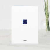 リリー同情カード カード (裏面)