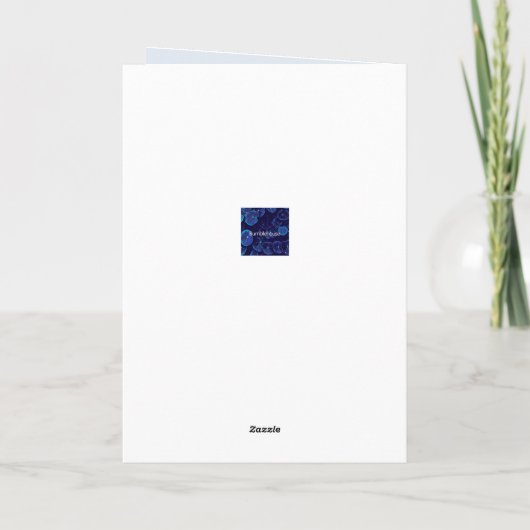 リリー同情カード カード (裏面)