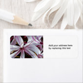 リリー差出人住所ラベル ラベル (インサイチュ)