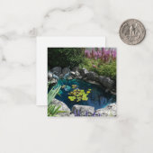 リリー池フラットノートカード ノートカード (正面/裏面インサイチュ)