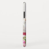 リリー牡丹フローラモノグラム写真 Case-Mate iPhoneケース (裏面/右)