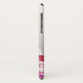 リリー牡丹フローラモノグラム写真 Case-Mate iPhoneケース (裏面/左)