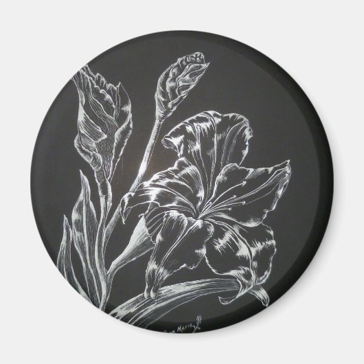 リリー磁石 マグネット (正面)