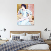 リリー絵を描ズ キャンバスプリント (インサイチュ (寝室))