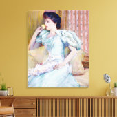 リリー絵を描ズ キャンバスプリント (インサイチュ (リビング))