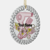 リリー美しいパーラーボーティシャンオーナメント セラミックオーナメント (右)