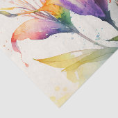 リリー美しいフローラの切り離し紙 薄葉紙 (詳細)