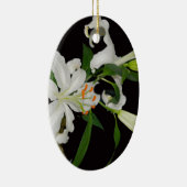 リリー芸術的コレクション–1 セラミックオーナメント (右)