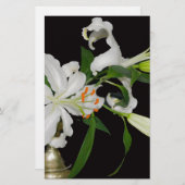 リリー芸術的コレクション–1 便箋 (正面/裏面)