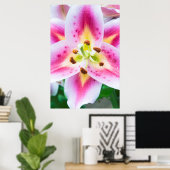 リリー閉じる ポスター (ホームオフィス)